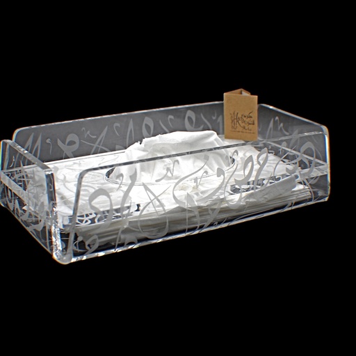 [31101452] علبة محارم - Tissue Box 720 Dwn Trns (1 Piece)